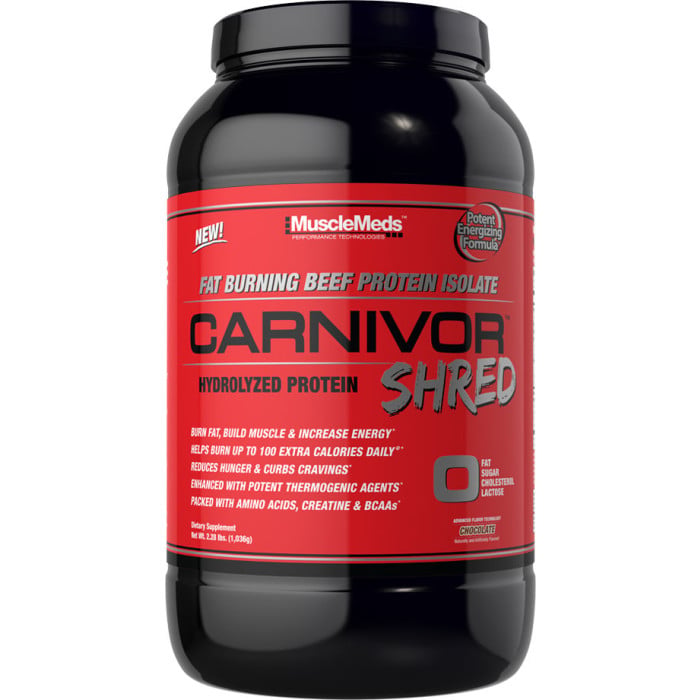 MuscleMeds Carnivor Shred 2lbs Chocolate