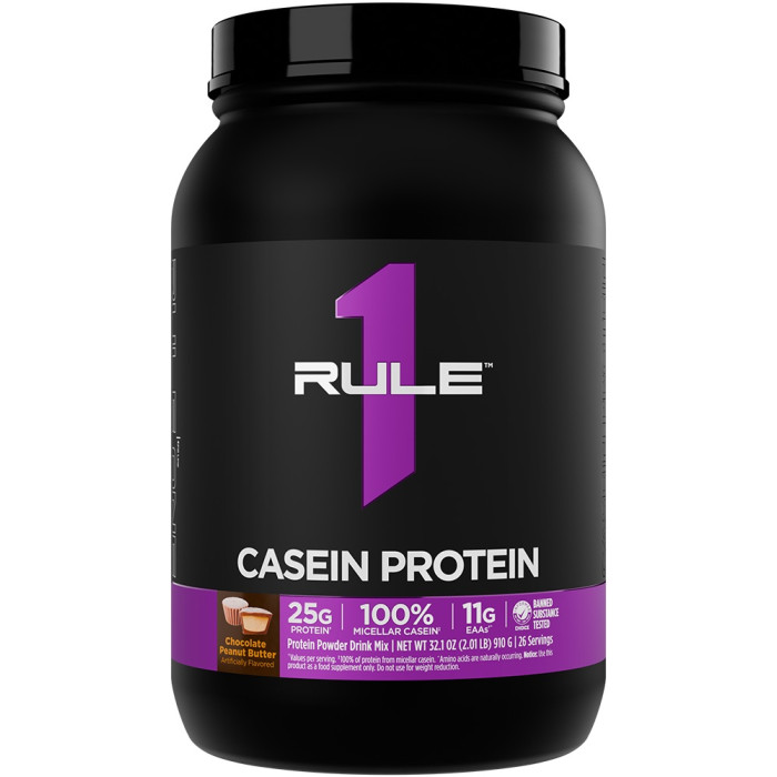 Rule 1 R1 Casein - 2lbs Chocolate Peanut Butter