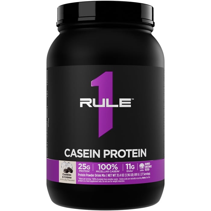 Rule 1 R1 Casein - 2lbs Cookies & Creme