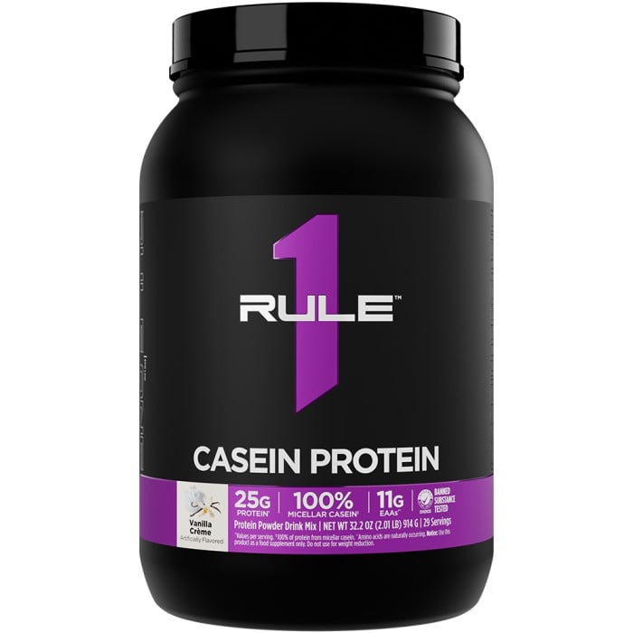 Rule 1 R1 Casein - 2lbs Vanilla Creme