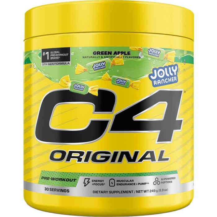 Cellucor C4 - 30 Servings Jolly Rancher Green Apple