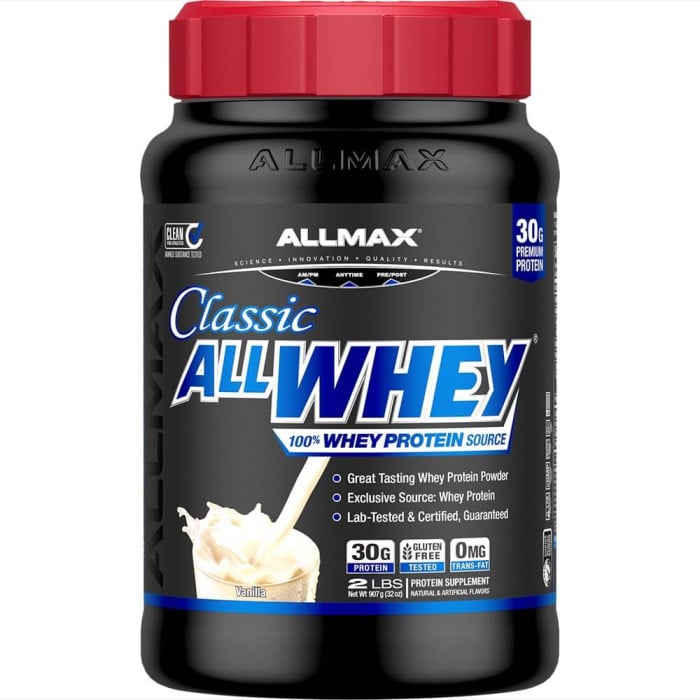 AllMax Nutrition Classic AllWhey - 2lbs Vanilla