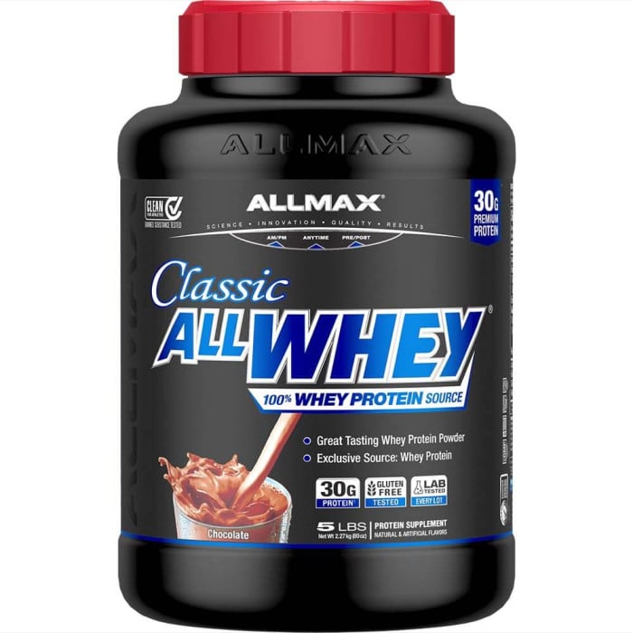 AllMax Nutrition Classic AllWhey - 5lbs Chocolate