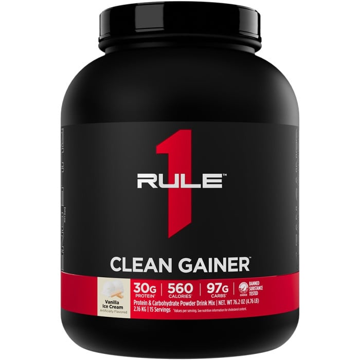 Rule 1 R1 Clean Gainer - 5lbs Vanilla Ice Cream