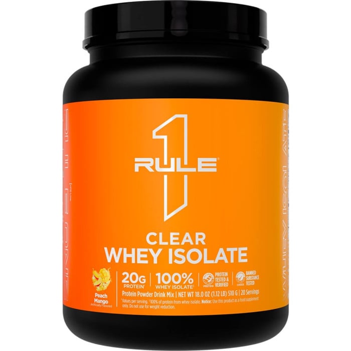 Rule 1 Clear Isolate - 1lb Peach Mango