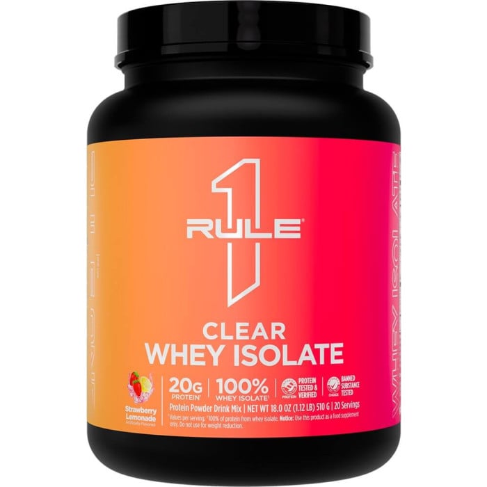 Rule 1 Clear Isolate - 1lb Strawberry Lemonade