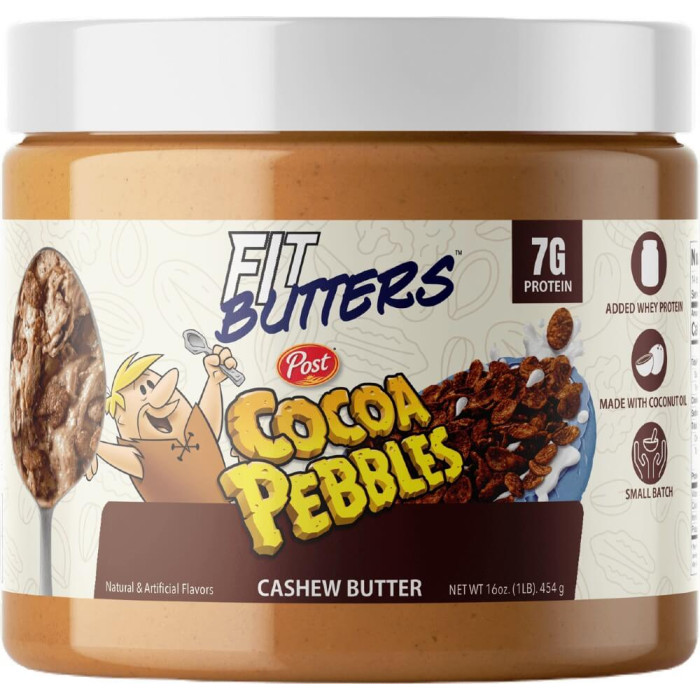 Fit Butters Nut Butter 16oz - Cashew Butter Cocoa Pebbles