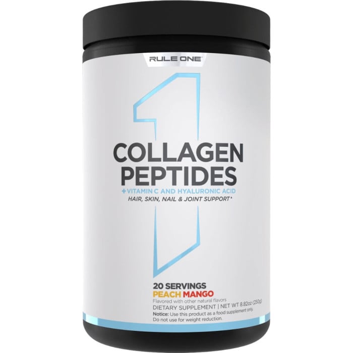Rule 1 Collagen Peptides - 20 Servings Peach Mango