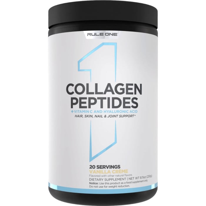 Rule 1 Collagen Peptides - 20 Servings Vanilla Creme