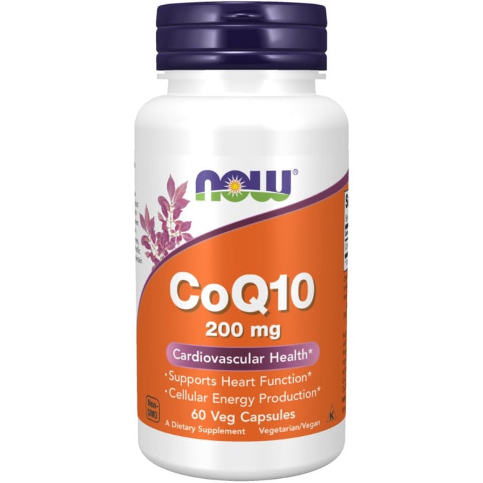 Now Foods CoQ10 200mg - 60 VCaps