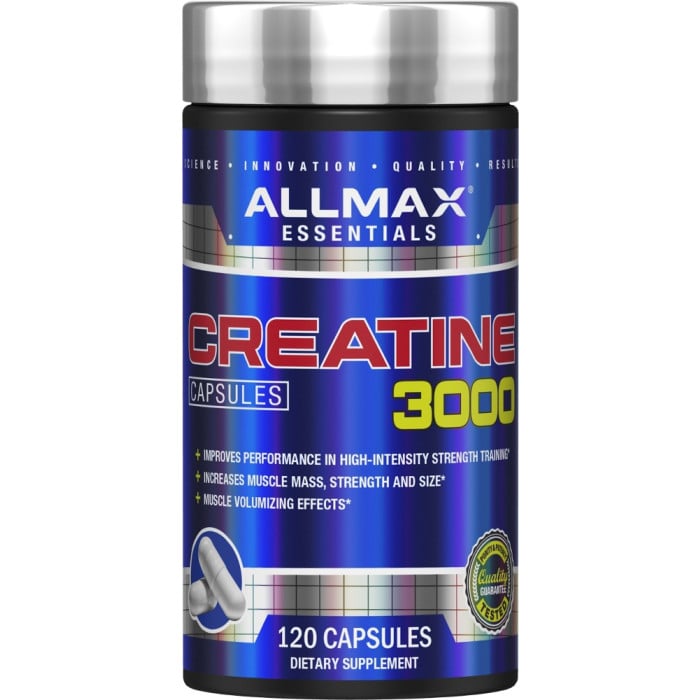 AllMAX Nutrition Creatine Monohydrate - 120 Capsules