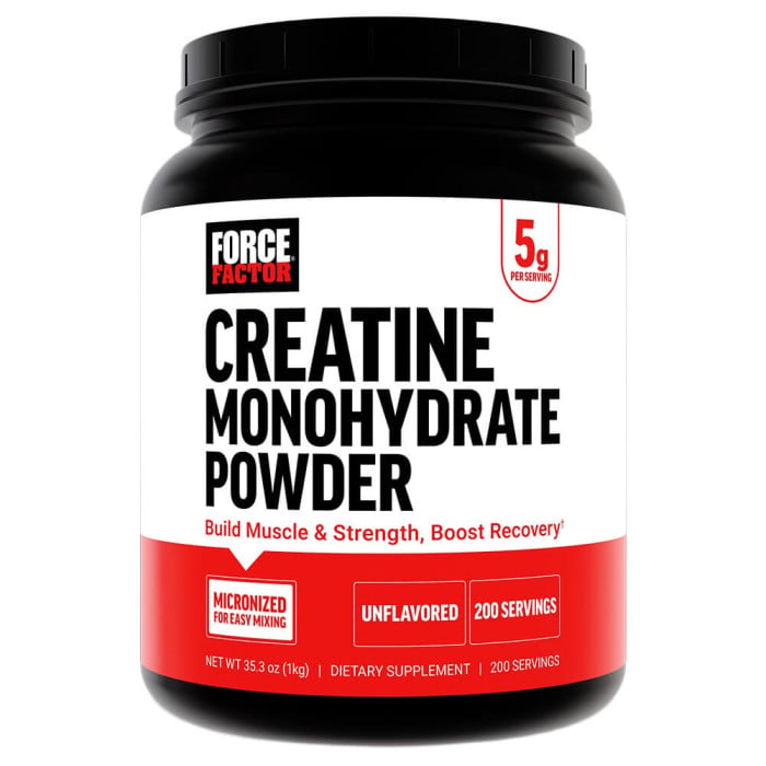 Force Factor Creatine Monohydrate - 1,000g Unflavored