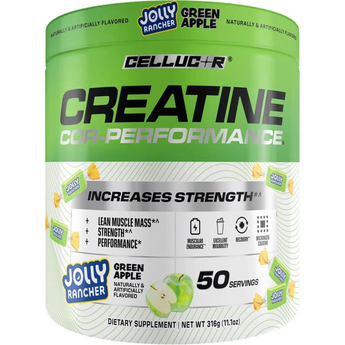 Cellucor COR-Performance Creatine - 50 Servings Jolly Rancher Green Apple