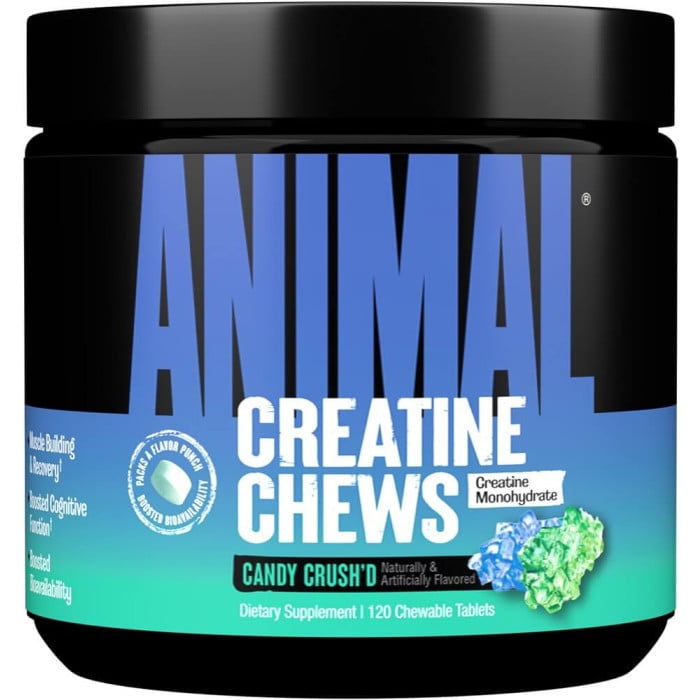 Animal Creatine Chews - 120 Chewable Tablets Candy Crush'd