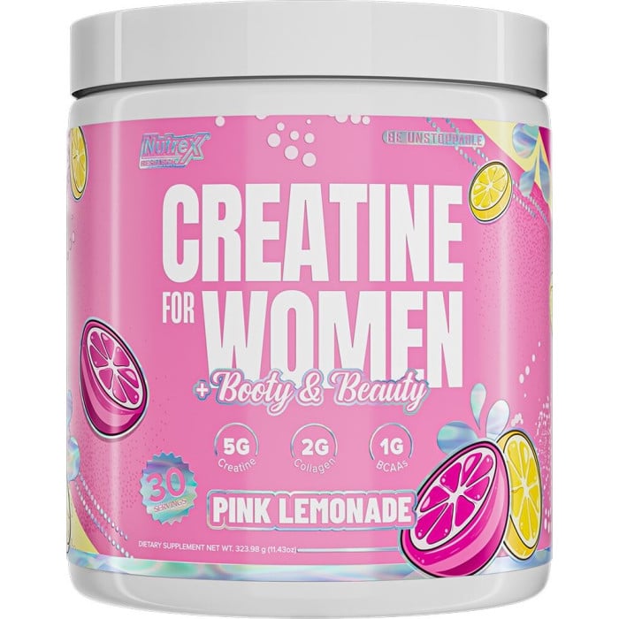 Nutrex Creatine for Women - 30 Servings Pink Lemonade