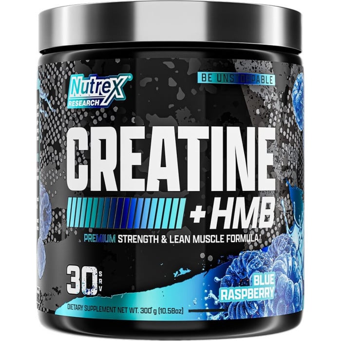 Nutrex Creatine + HMB - 30 Servings Blue Raspberry
