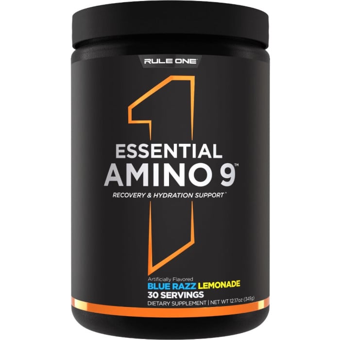 Rule 1 Essential Amino 9 - 30 Servings Blue Razz Lemonade
