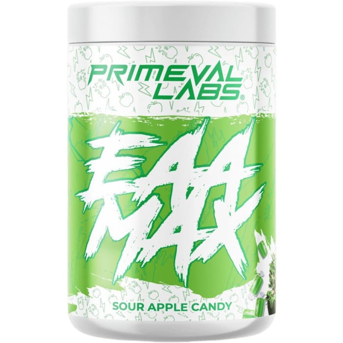 Primeval Labs EAA Max - 30 Servings Sour Apple Candy