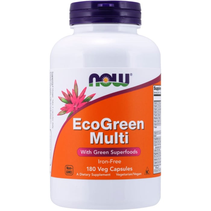 NOW Foods EcoGreen Multi - 180 VCaps