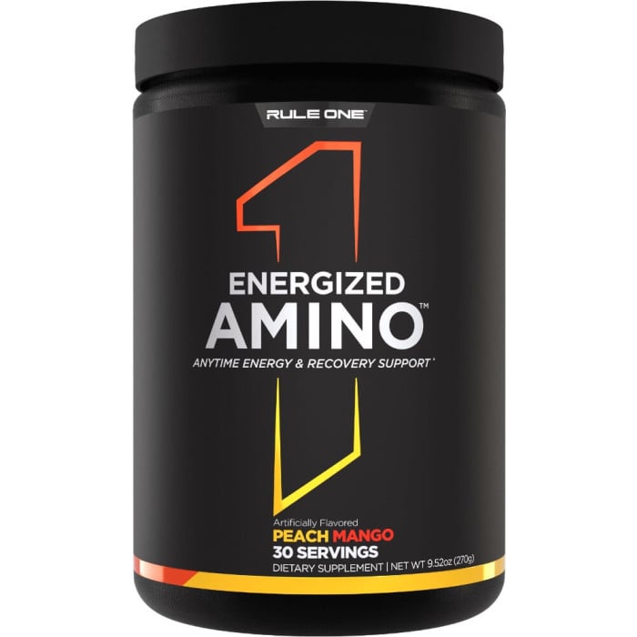 Rule 1 Energized Amino - 30 Servings Peach Mango