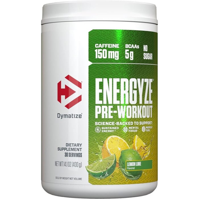 Dymatize Energyze Pre-Workout - 30 Servings Lemon Lime