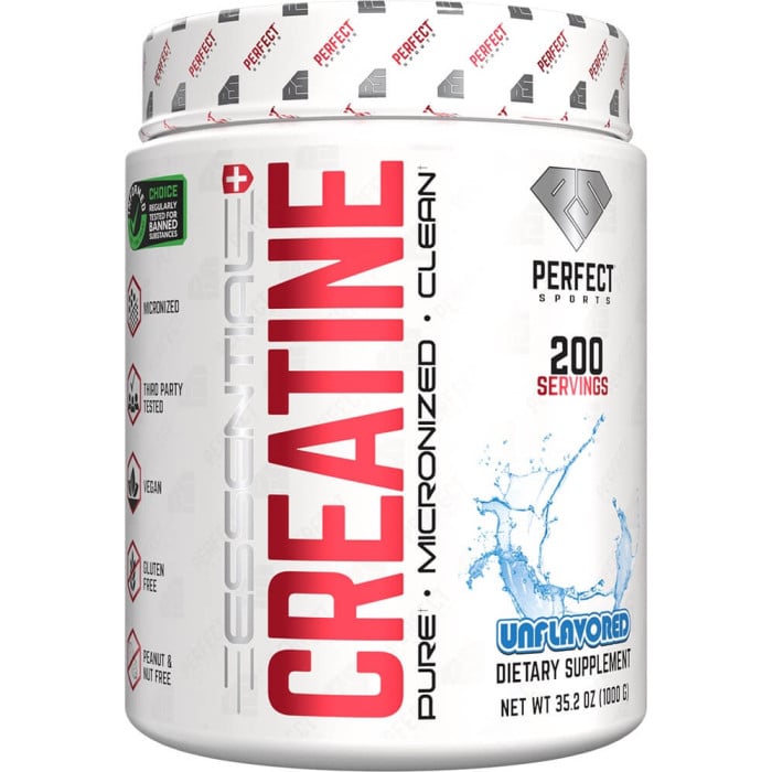 Perfect Sports Creatine Vegan-Source - 1,000g Unflavored