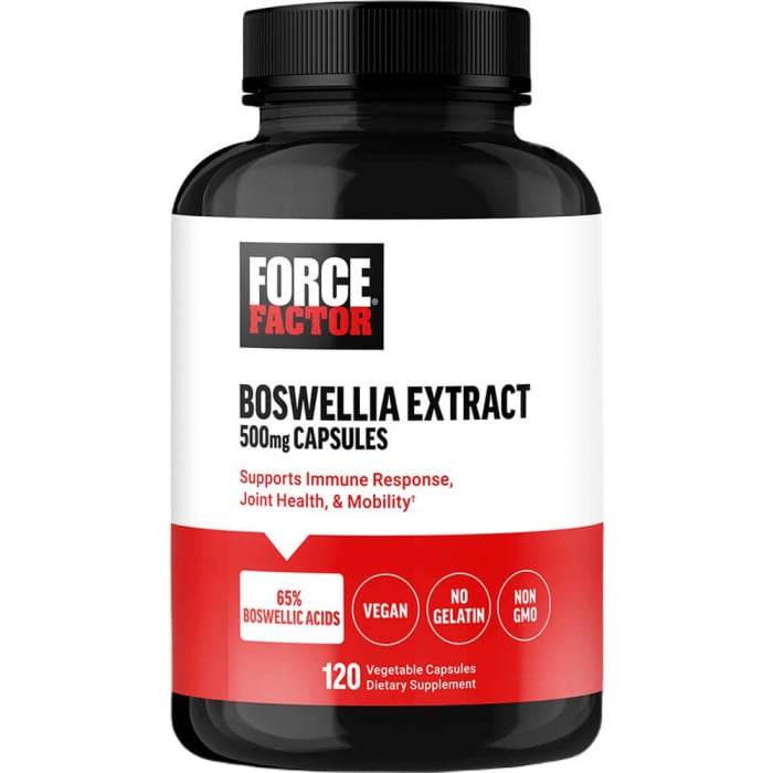 Force Factor Boswellia Extract 500mg - 120 Vegetable Capsules