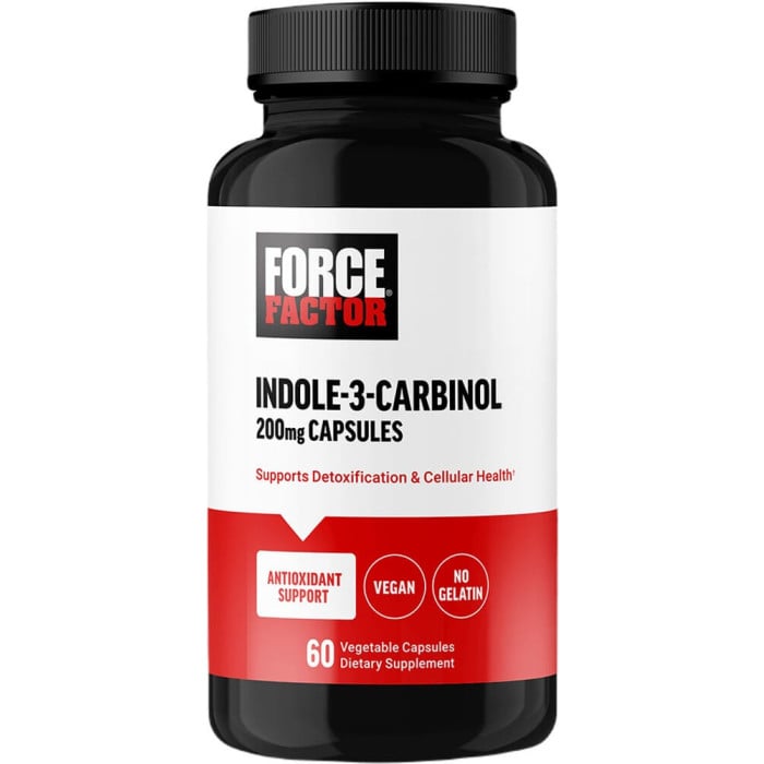 Force Factor Indole-3-Carbinol 200mg - 60 Vegetable Capsules