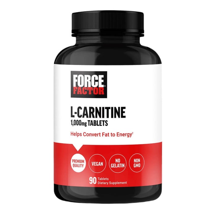 Force Factor L-Carnitine 1000mg - 90 Tablets