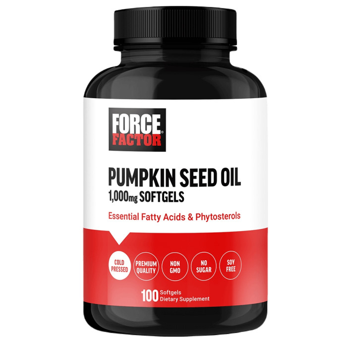 Force Factor Pumpkin Seed Oil 1,000mg - 100 Softgels