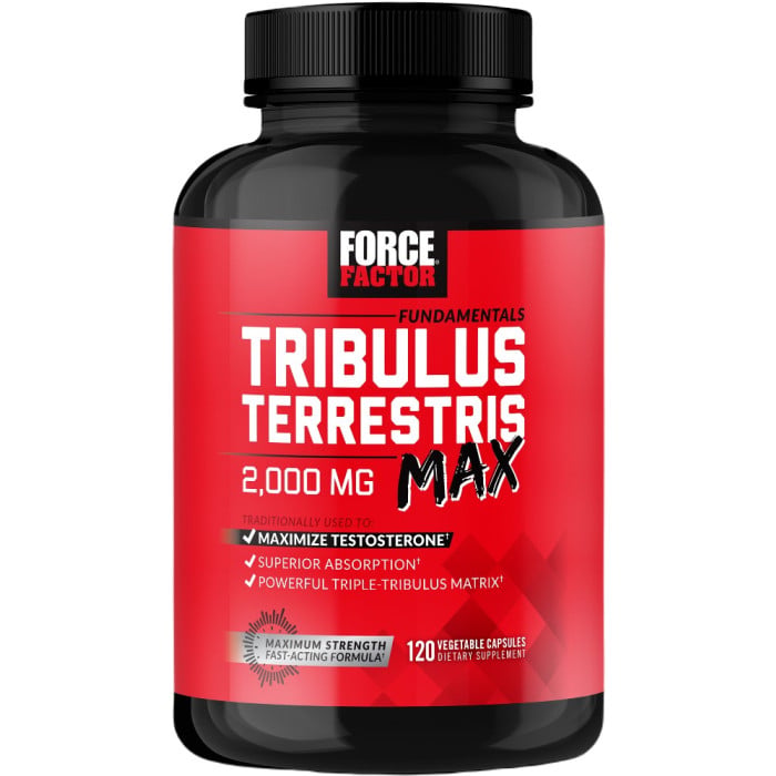 Force Factor Tribulus Terrestris Max 2000mg - 120 Capsules