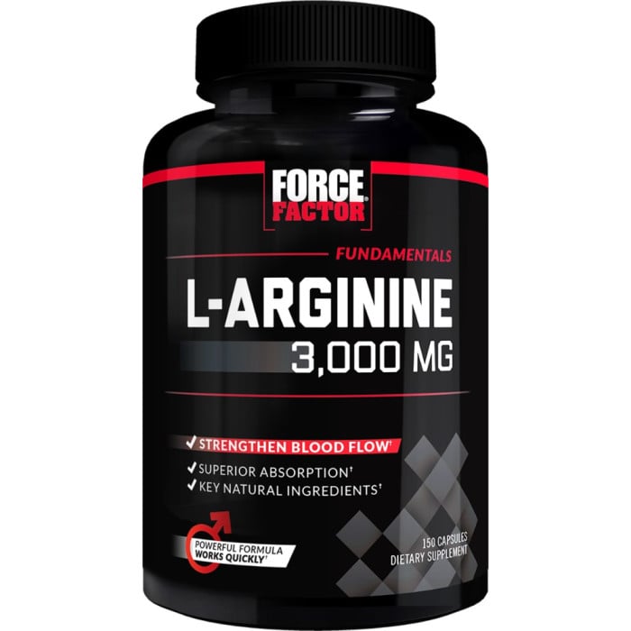 Force Factor L-Arginine 3000mg - 150 Capsules