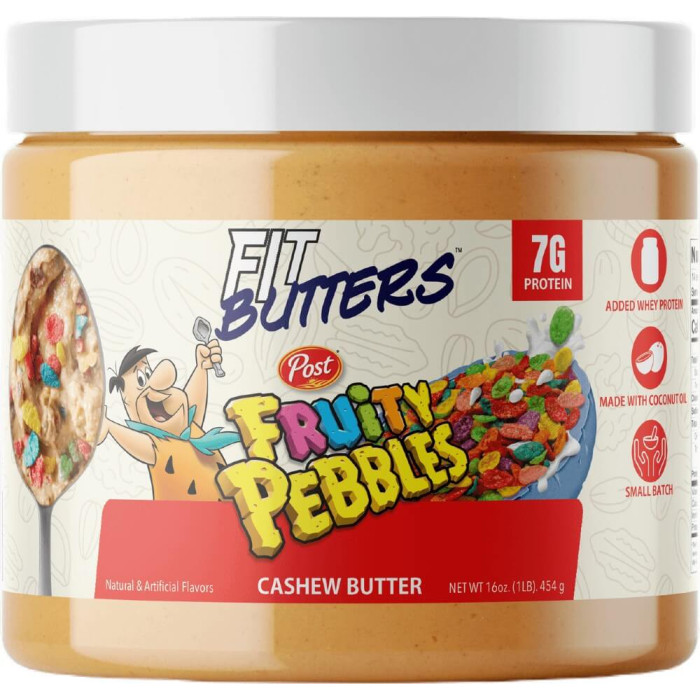 Fit Butters Nut Butter 16oz - Cashew Butter Fruity Pebbles
