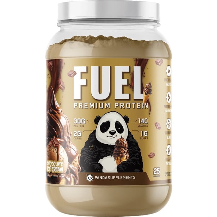Panda Supplements Fuel Premium Protein - 2lbs Chocolate Ice Cream