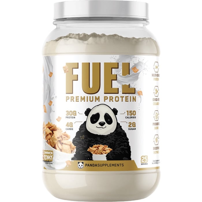 Panda Supplements Fuel Premium Protein - 2lbs Cinnamon Toast Cereal