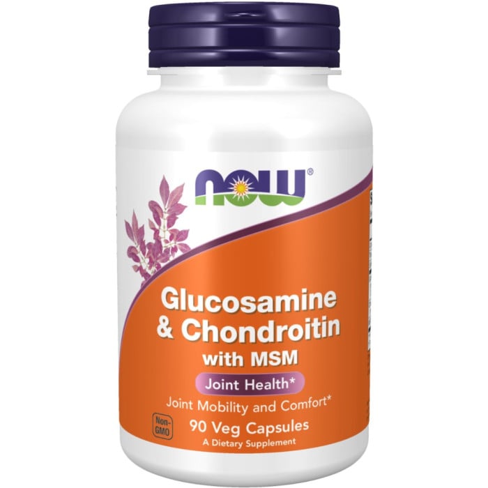 NOW Foods Glucosamine & Chondroitin Plus MSM - 90 VCaps