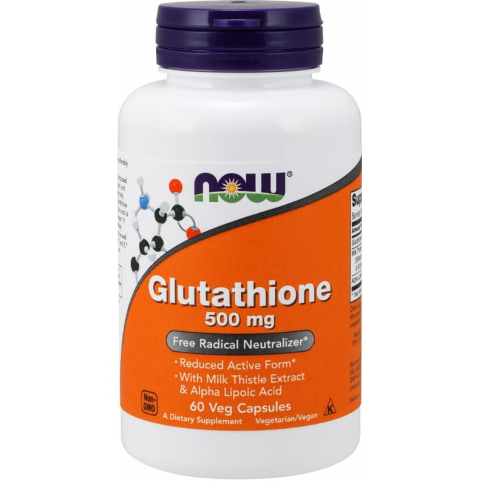 NOW Foods Glutathione 500mg - 60 VCaps