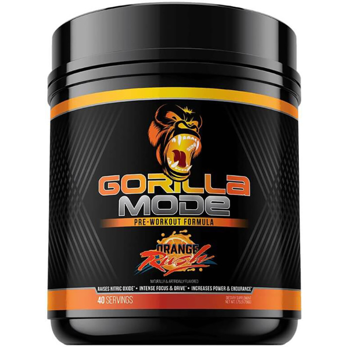Gorilla Mind Gorilla Mode - 40 Servings Orange Rush