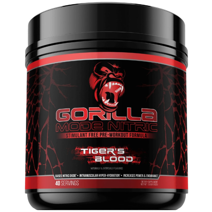 Gorilla Mind Gorilla Mode Nitric - 40 Servings Tiger's Blood
