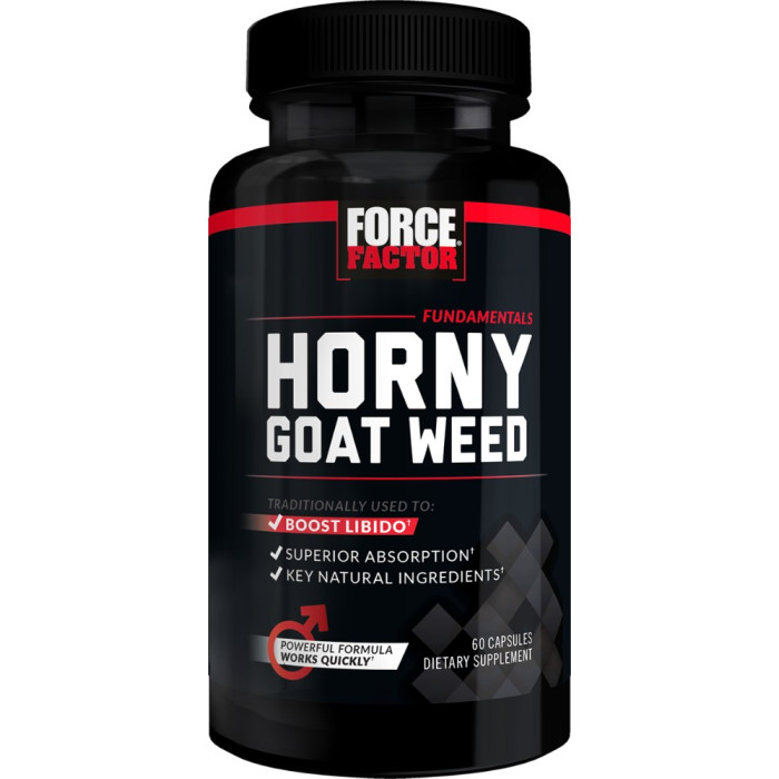 Force Factor Horny Goat Weed - 60 Capsules