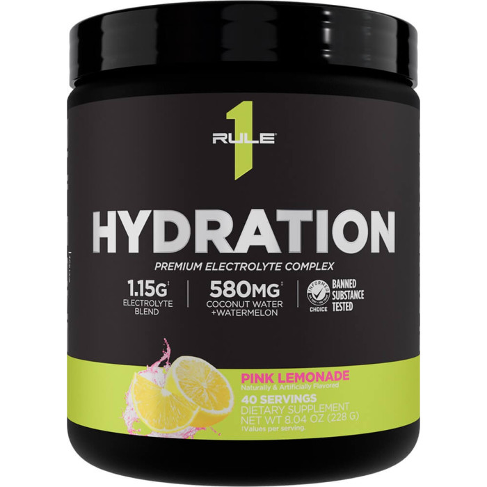 Rule 1 Hydration - 40 Servings Pink Lemonade