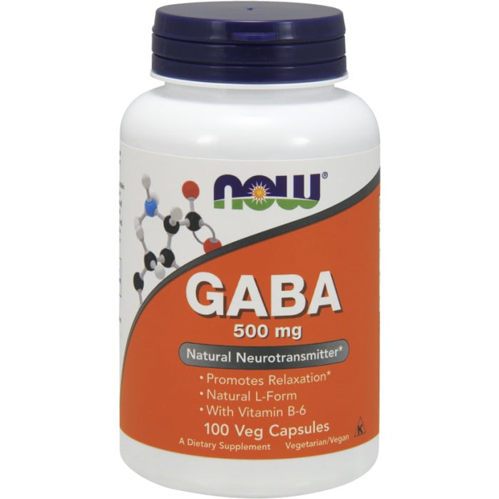 NOW GABA with Vitamin B6