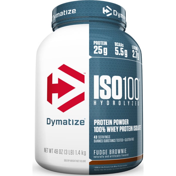 Dymatize ISO100 3lbs Fudge Brownie