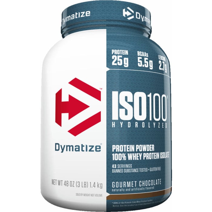 Dymatize ISO100 3lbs Gourmet Chocolate