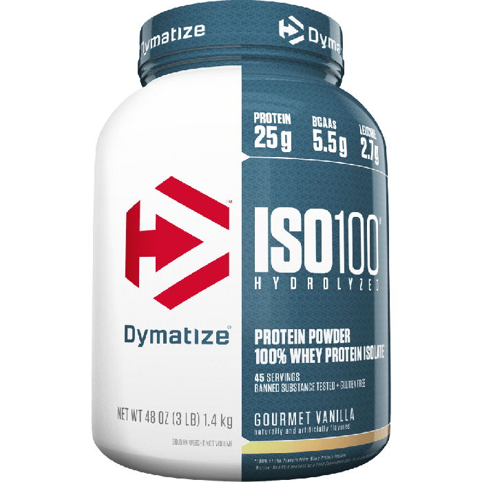 Dymatize ISO100 3lbs Gourmet Vanilla