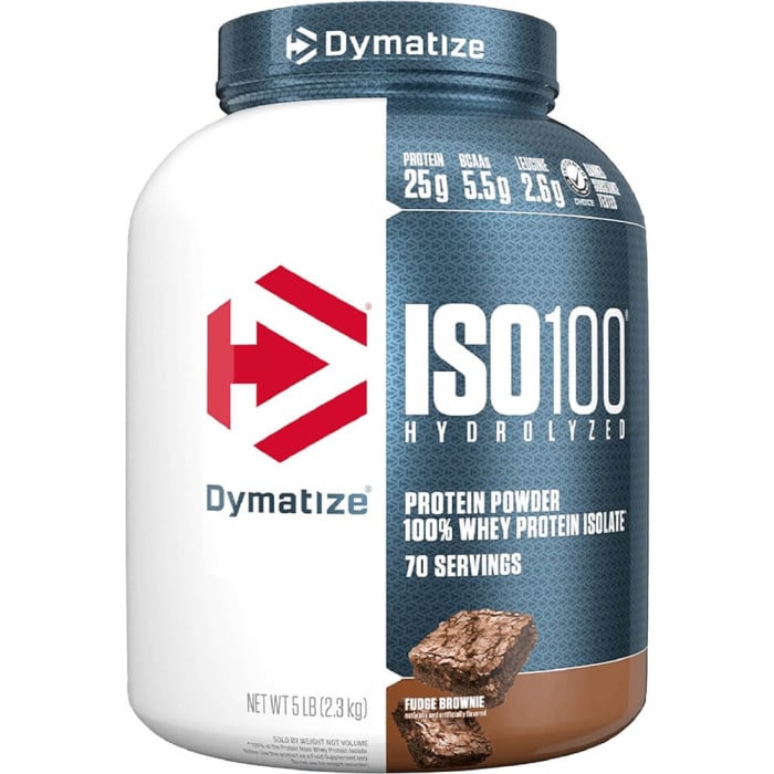 Dymatize ISO100 - 5lbs Fudge Brownie