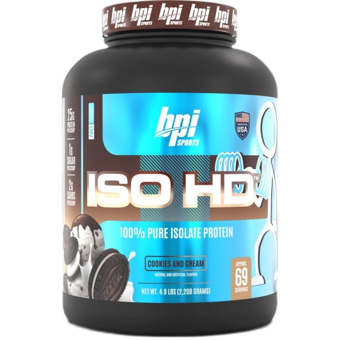 BPI Sports ISO HD - 5lbs Cookies and Cream