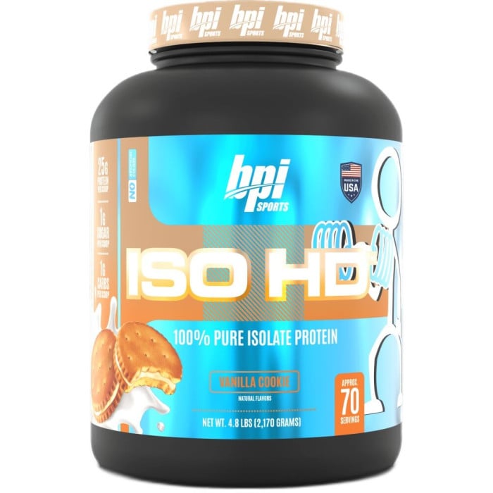 BPI Sports ISO HD - 5lbs Vanilla Cookie