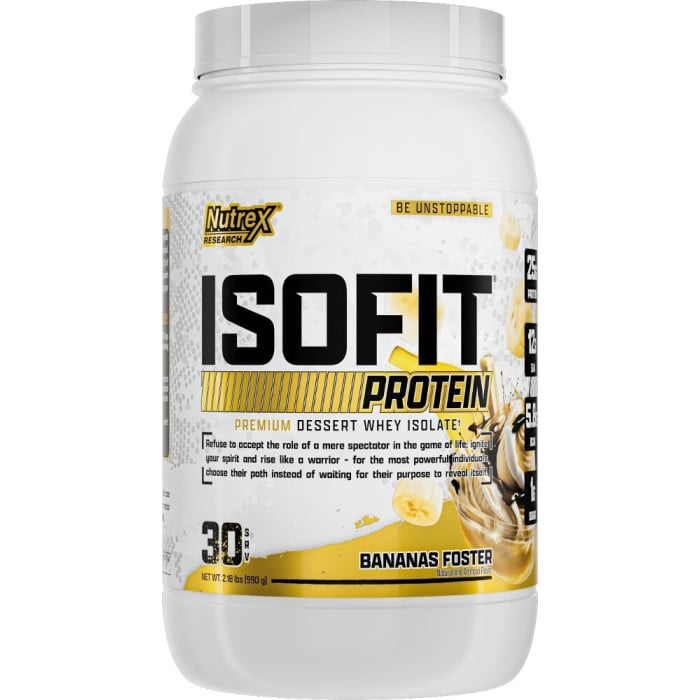 Nutrex ISOFIT - 2lbs Bananas Foster