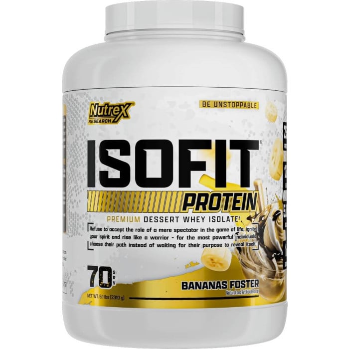 Nutrex ISOFIT - 5lbs Bananas Foster